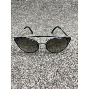 Ovvo Cateye 3817 Xana Sunglasses Blue Silver Handmade Titanium Frame